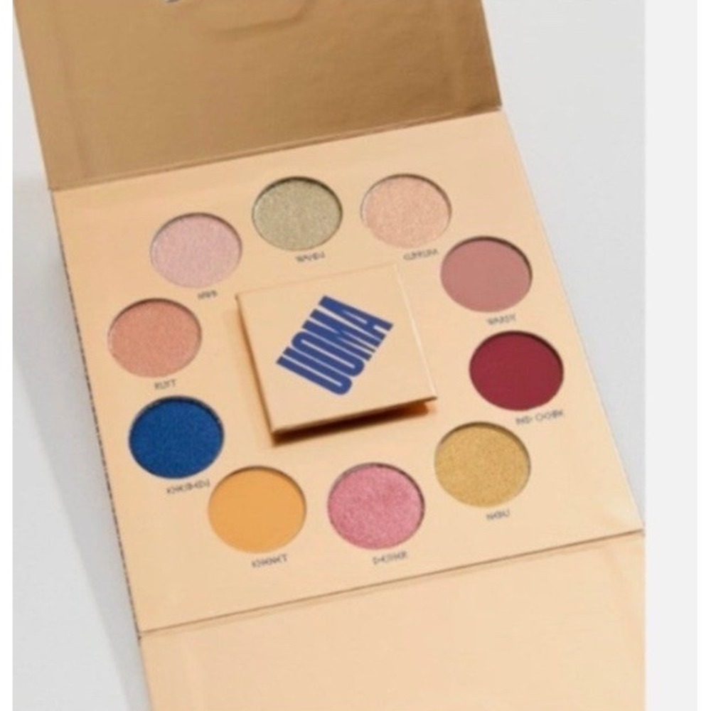 UOMA Beauty Salute To The Sun 10 Pan Eyeshadow Color Palette 12g (NEW IN BOX)